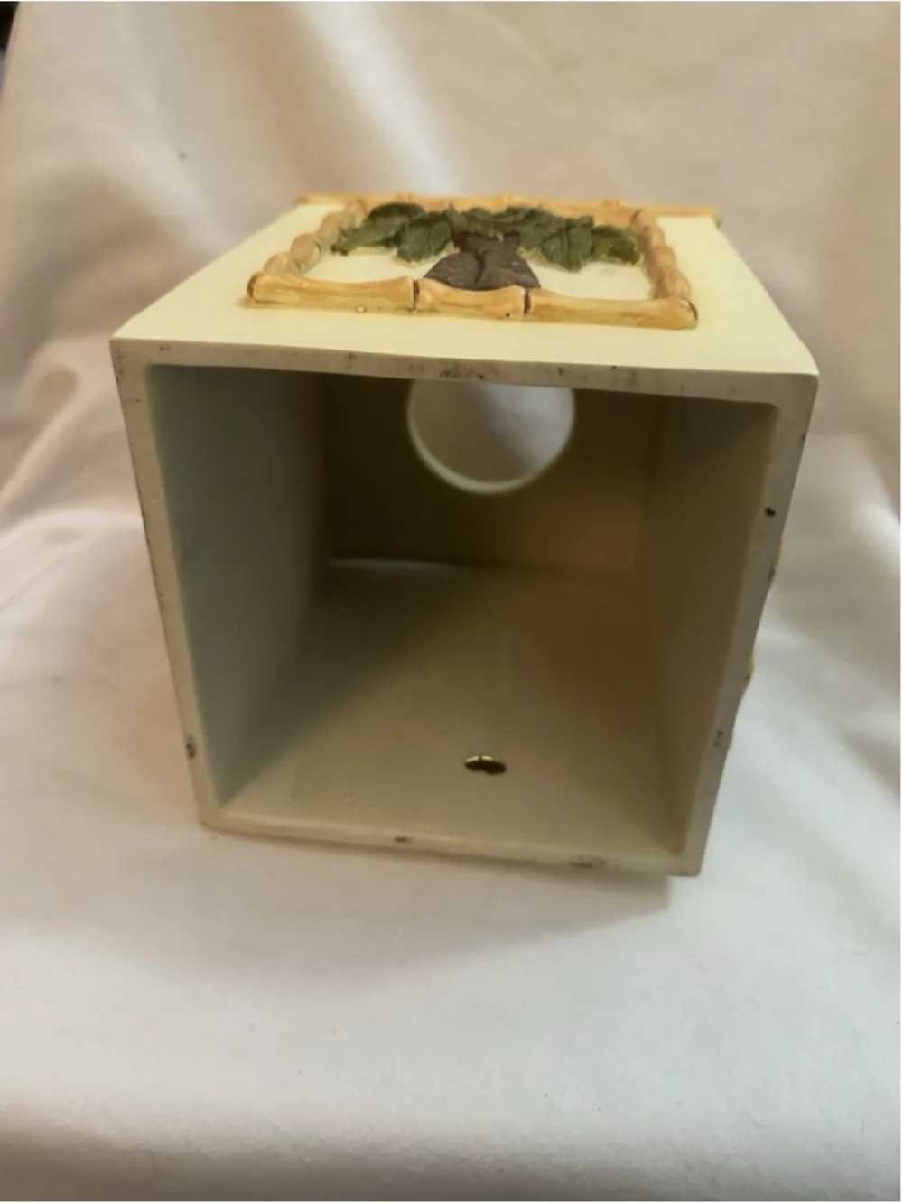 Beautiful Heavy Palm Tree Tissue Box Cover